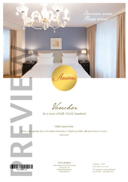 Voucher Hotel Amadeus
